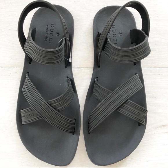 Men’s Gucci Rubber Sandals - Picture 3 of 7